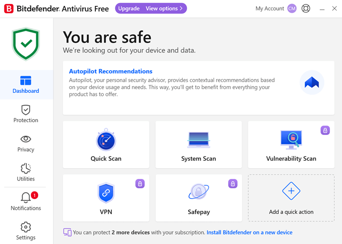 bitdefender free antivirus